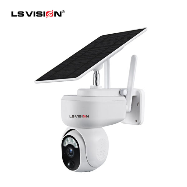 1080P 4G LTE გარე კამერა მზის პანელით - Image 5