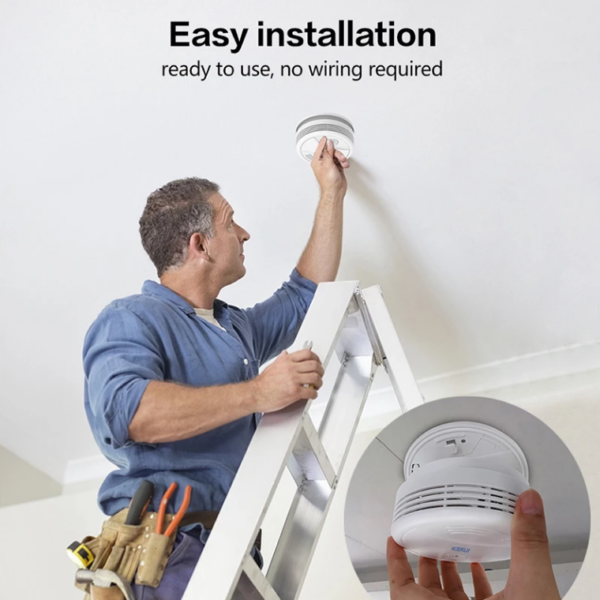 კვამლის ჭკვიანი დეტექტორი WIFI -ით - Image 5